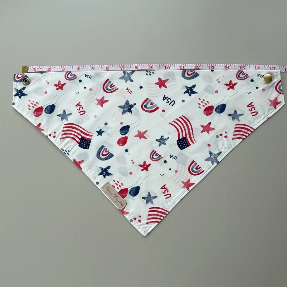 Patriotic Dog Bandana